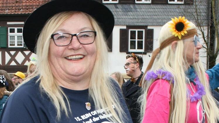 Beim Kronacher FaschingszugMaria Löffler