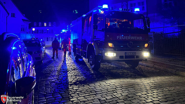 Feuerwehreinsatz in Bamberg: Alarm wegen angebranntem Essen