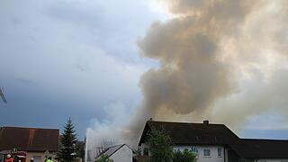 Großbrand im Kreis Erlangen-Höchstadt