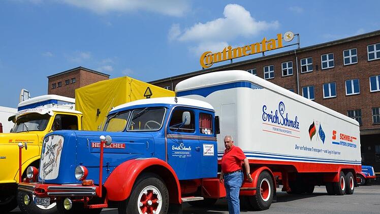 Kulmbach: Oldtimer-LKWs im M&ouml;nchshof zu Gast - Interessierte zu Besichtigung eingeladen