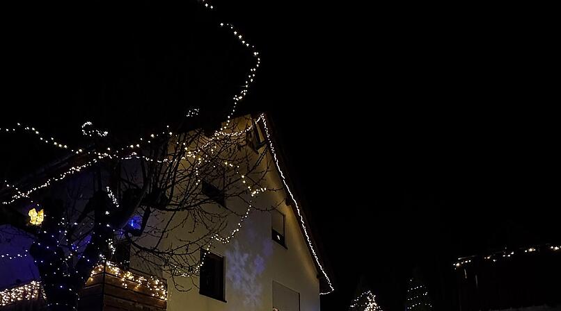 Weihnachtshaus im Kreis Bamberg