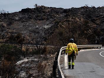 Waldbrand in Andalusien