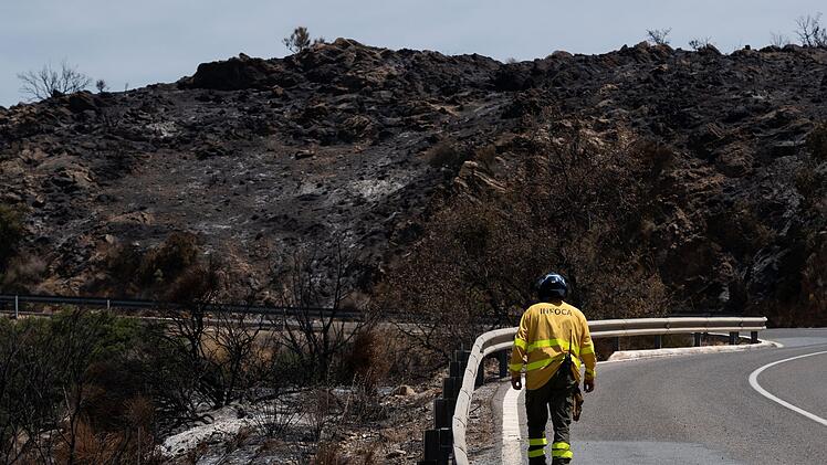 Waldbrand in Andalusien