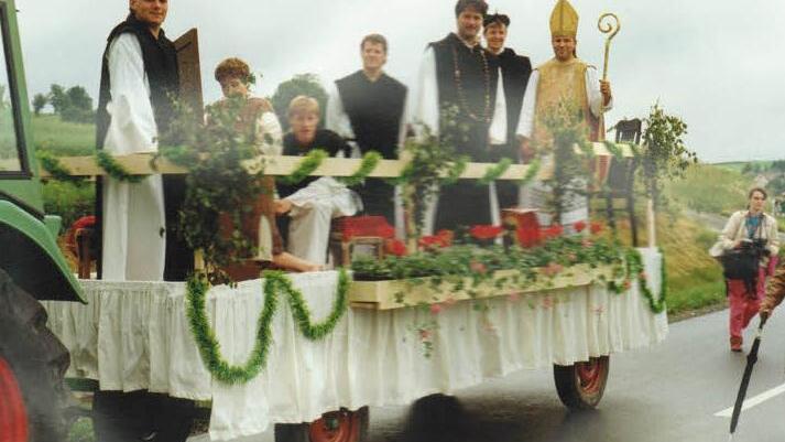 Der Jubiläumsumzug 1989.