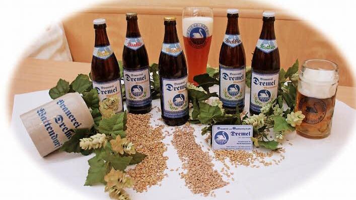 Vom "Hellen" und "Dunklen" bis zum Weißbier: Die Dremel-Biere versprechen Genuss nach altem Familienrezept. Hinzu kommen Spezialitätenbiere wie Festbier, Hoffestbier zum Hoffest und Bockbier im Herbst.  Foto: privat