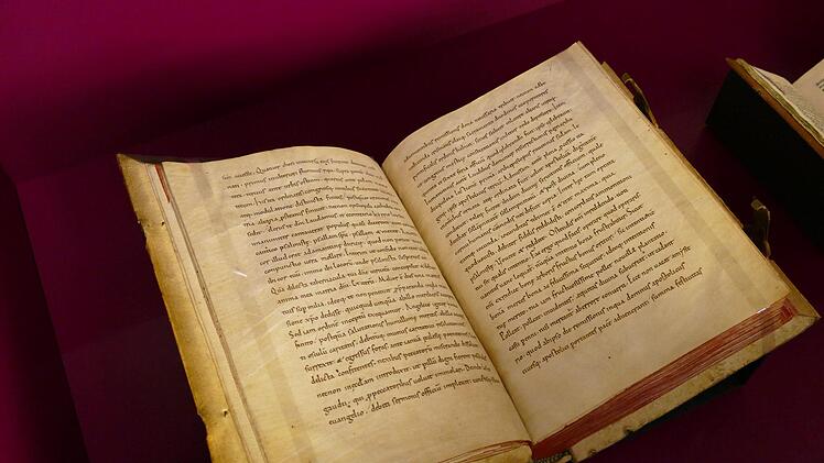 Buchhandschrift des Diakons Bebo aus dem Jahr 1021 Foto: Marion Krüger-Hundrup