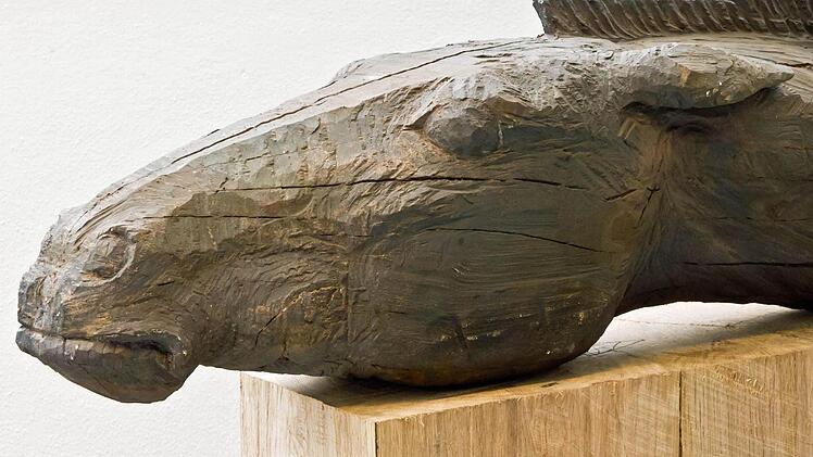 Gerhard Nerowski: Pferdekopf (letzter Abguss, Bronze)Foto: Jochen Berger