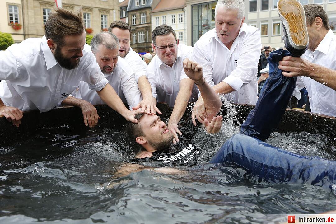 Gautschfeier 2015 der Mediengruppe Oberfranken in Bamberg