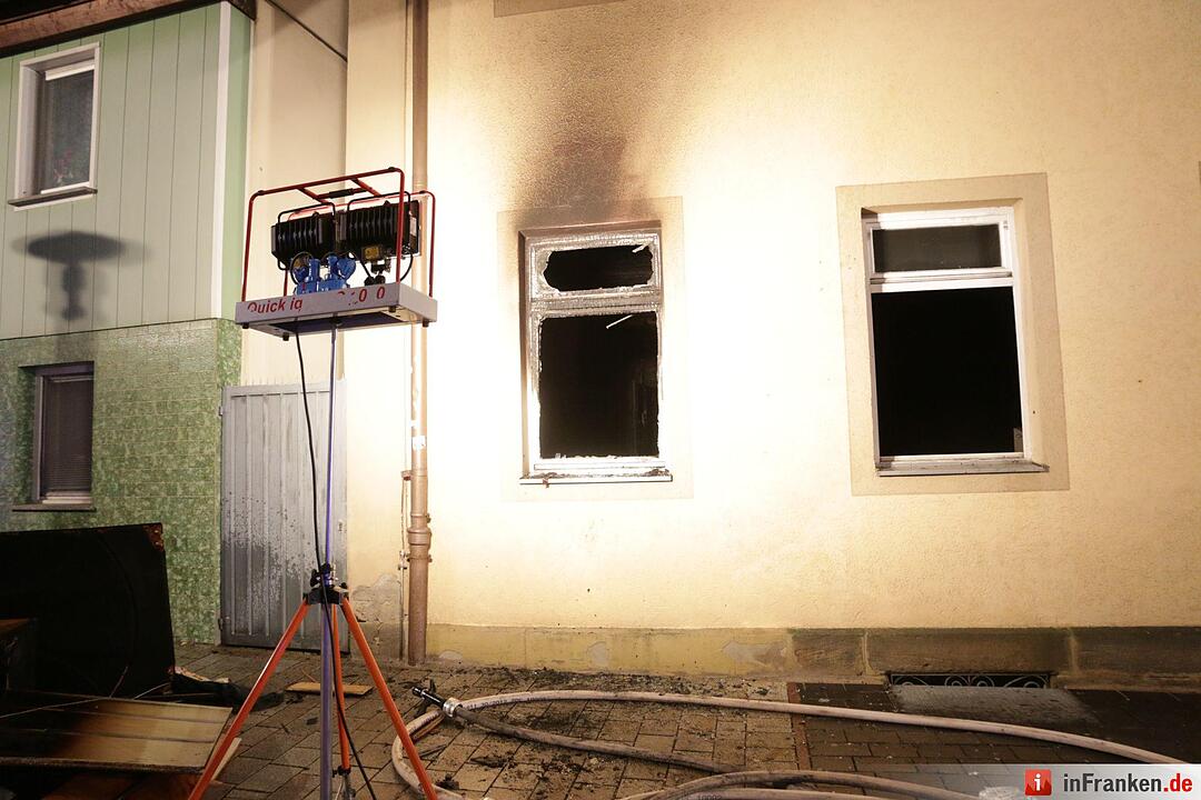 Zimmerbrand in Bad Staffelstein