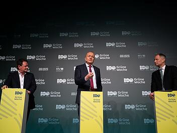 Vor der 90.Internationalen Gr&uuml;ne Woche