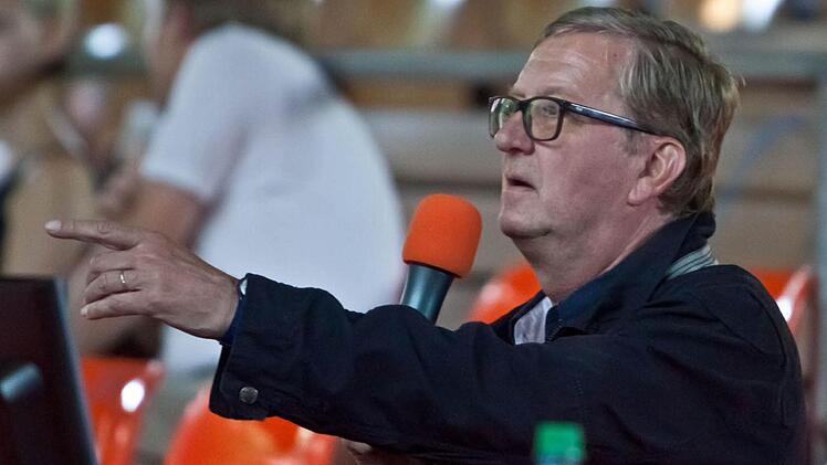 Attila Lang bei der Probenarbeit auf der Waldbühne. Foto: Jochen Berger