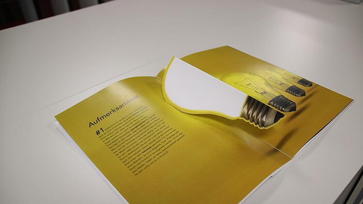 Ein Pop-up zierte das Projekt von Riegg & Partner.Foto: Felix Schneider