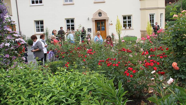 Bei Angelika Fischer in Reuth wachsen 48 unterschiedliche Rosensorten.
