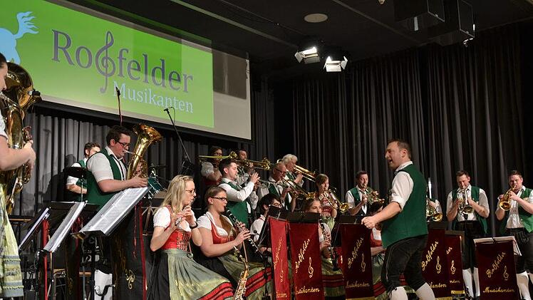 Das  Konzert der Roßfelder Musikanten in der Gerold-Strobel-Halle in Bad Rodach Silke Hofmann
