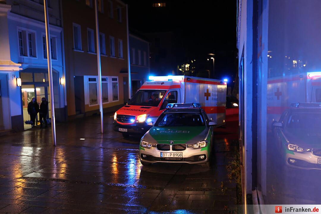 Kellerbrand im Scala-Kino in Hof