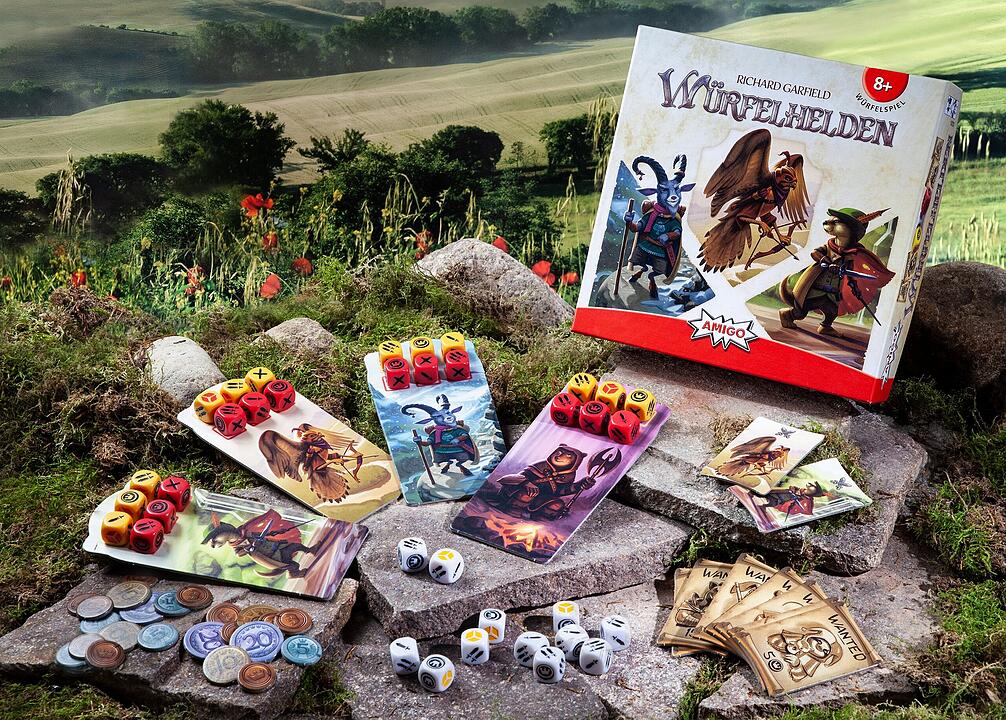 Familienspiel-Neuheit: Würfelhelden von Amigo