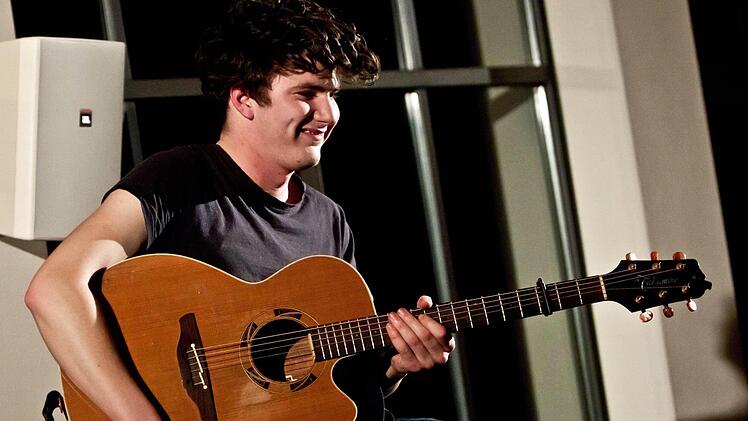 Julian Pollina gastierte erstmals in CoburgFoto: Jochen Berger