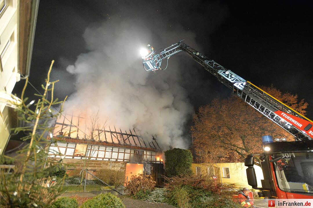 Scheunenbrand in Melkendorf II