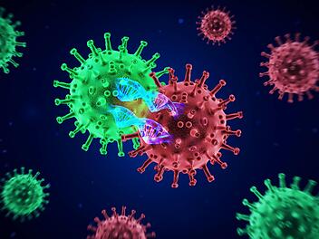 Die britische Mutation des Corona-Virus macht dem Landkreis Kulmbach zu schaffen. Symbolbild: Adobestock
