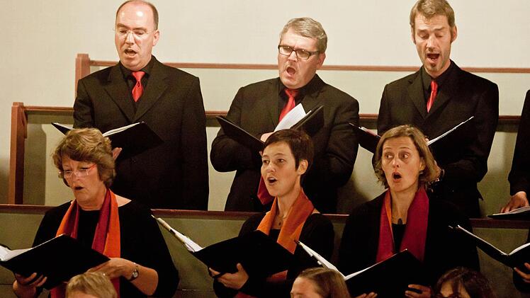 Unter dem Motto "Schall und Raum" gestalteten die Gäste aus Hamburg ein überaus anspruchsvolles Konzert in Coburg. Foto: Jochen Berger