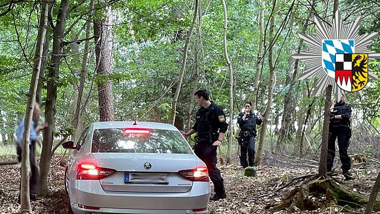 Petersaurach: Autofahrer will Abk&uuml;rzung nehmen - Irrfahrt f&uuml;hrt zu Hubschraubereinsatz im Wald