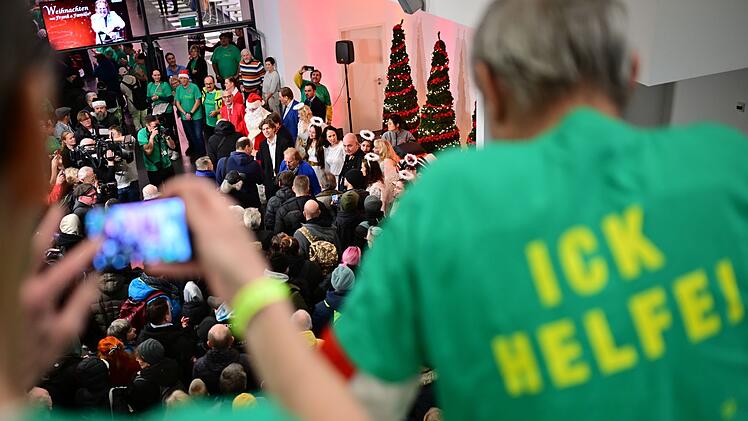 Weihnachtsfeier f&uuml;r Berliner Obdachlose