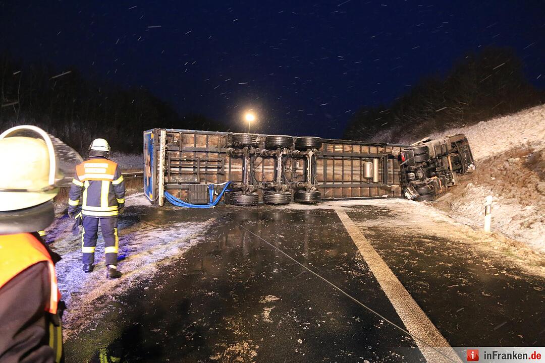 Unfall auf der A73 bei Hirschaid