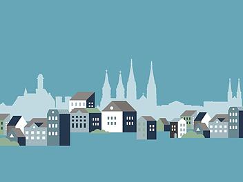 Wer regiert bald Bamberg? Am 15. März sind Oberbürgermeister- und Stadtratswahlen. Grafik: Micho Haller