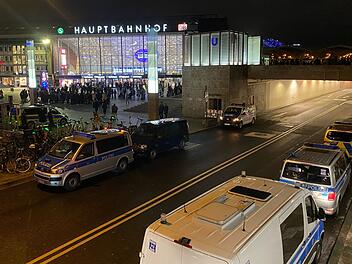 Polizei am K&ouml;lner Hauptbahnhof