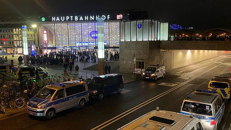 Polizei am K&ouml;lner Hauptbahnhof