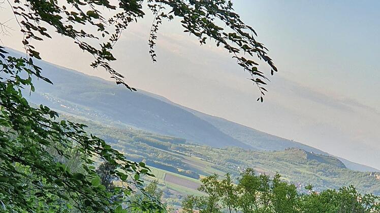 Ausblick vom Hetzleser Berg. Tamara Garcia