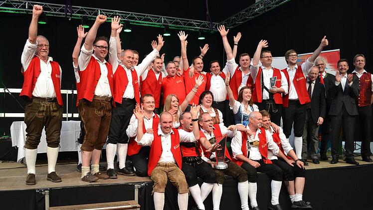 Die Musiker von "Klingend b-lech"wurden zum Europameister der Böhmisch-Mährischen Blasmusik gekürt.  Foto: Klingend b-lech