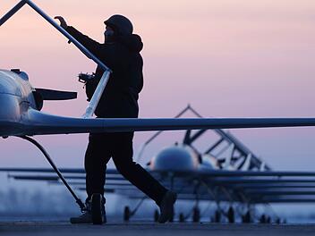 Ukraine-Krieg - ukrainische Drohnen