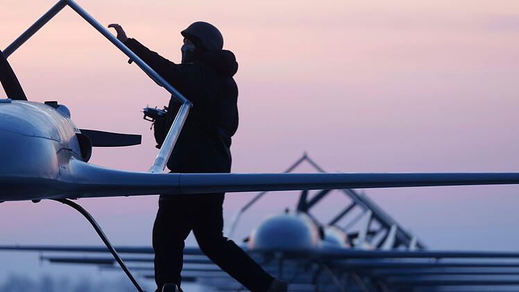 Ukraine-Krieg - ukrainische Drohnen