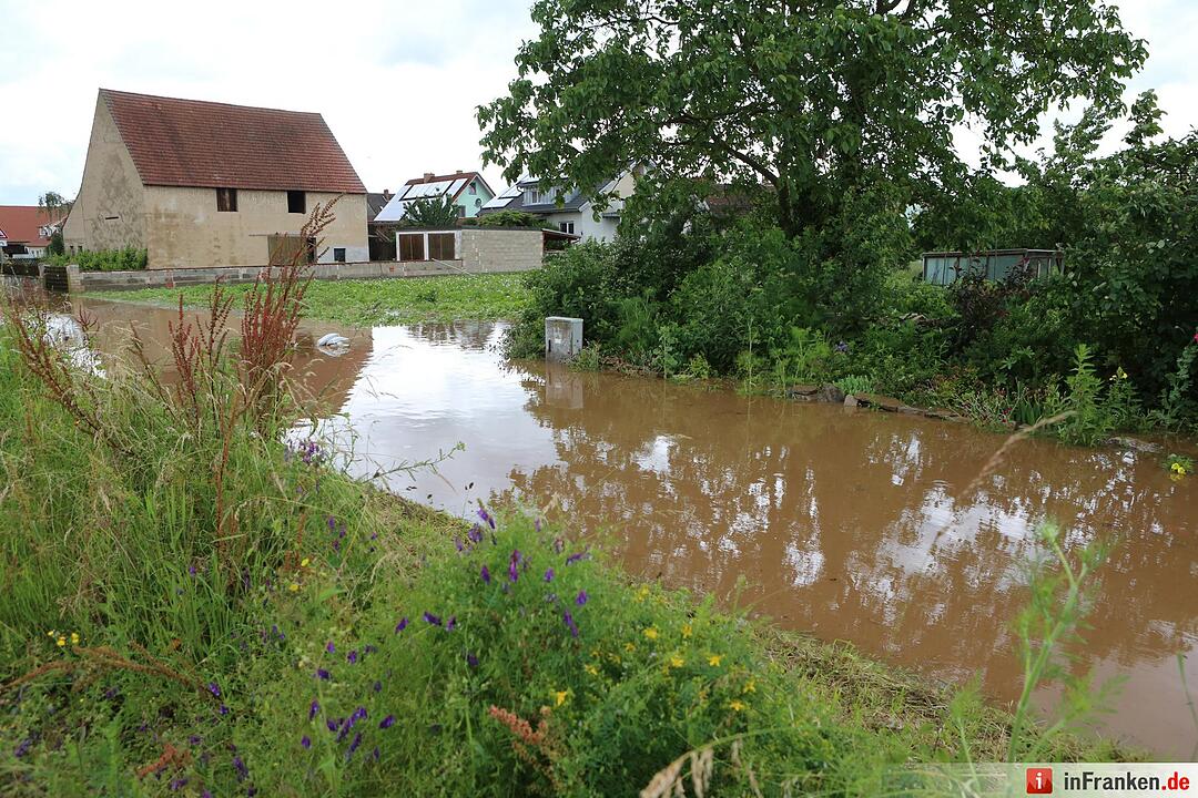 Hochwasser Landkreis Bamberg III - Oberhaid