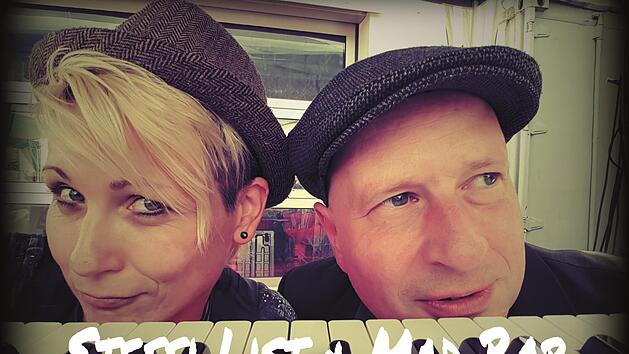 Die beiden Schweinfurter Steffi List und Thomas Bickel alias "Mad Bob" sind am Donnerstag im Kursaalgeb&auml;ude zu Gast. Foto: Selfie/ Steffi List