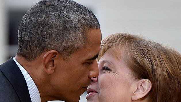 Obama und Merkel