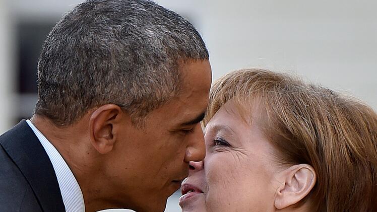 Obama und Merkel