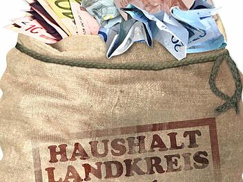 Ein neues Rekordniveau hat der Kreishaushalt erreicht. Fotomontage: Michael Beetz (ft)