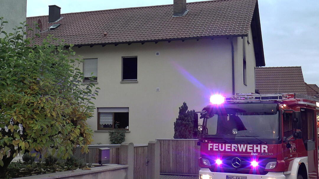 Haßfurt: Zwei Menschen sterben bei Brand