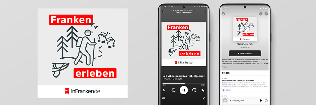 Header Franken erleben Podcast