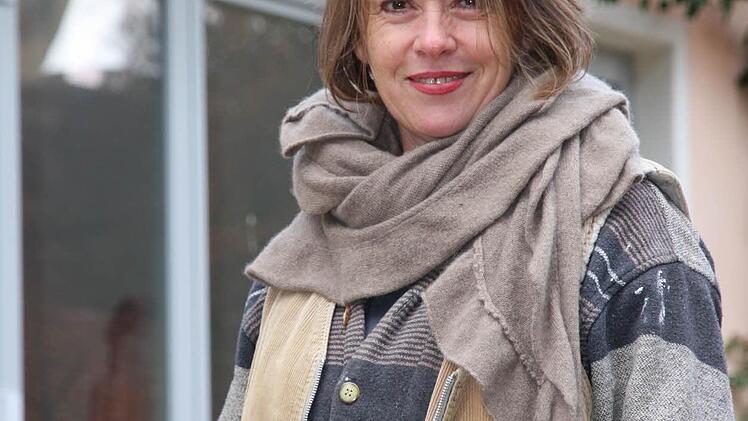 Franziska Stefani  eröffnet am Samstag ihr  Atelier in  Kunreuth.  Fotos: Galster