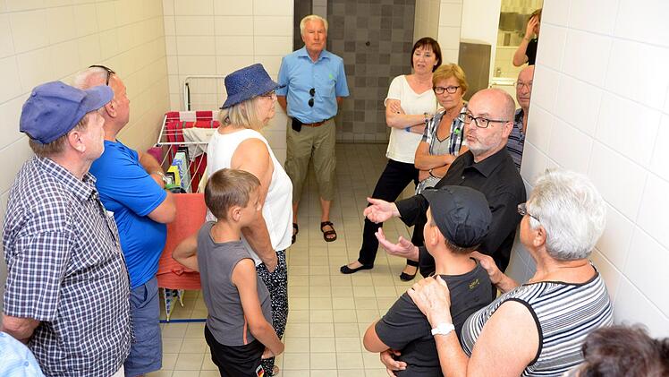 Eindrücke vom Tag der offenen Tür im neuen Domizil der Bad Kissinger Stadtwerke.  Foto: Peter Rauch