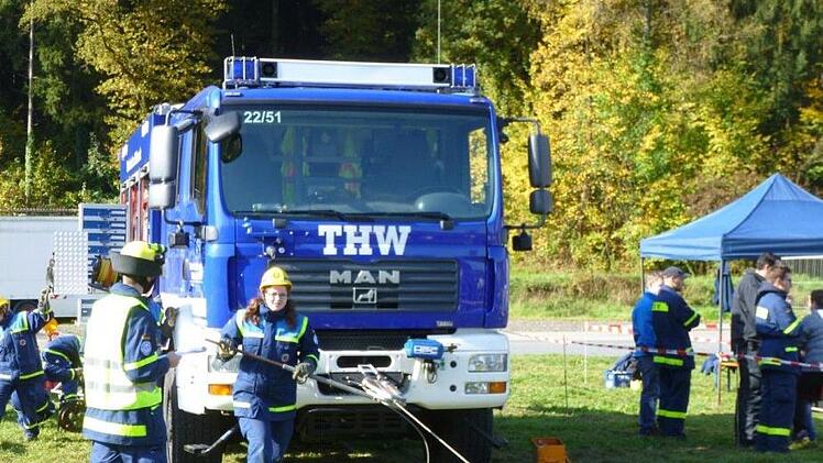 Impressionen vom THW-Wettkampf. Foto: Haju Badura