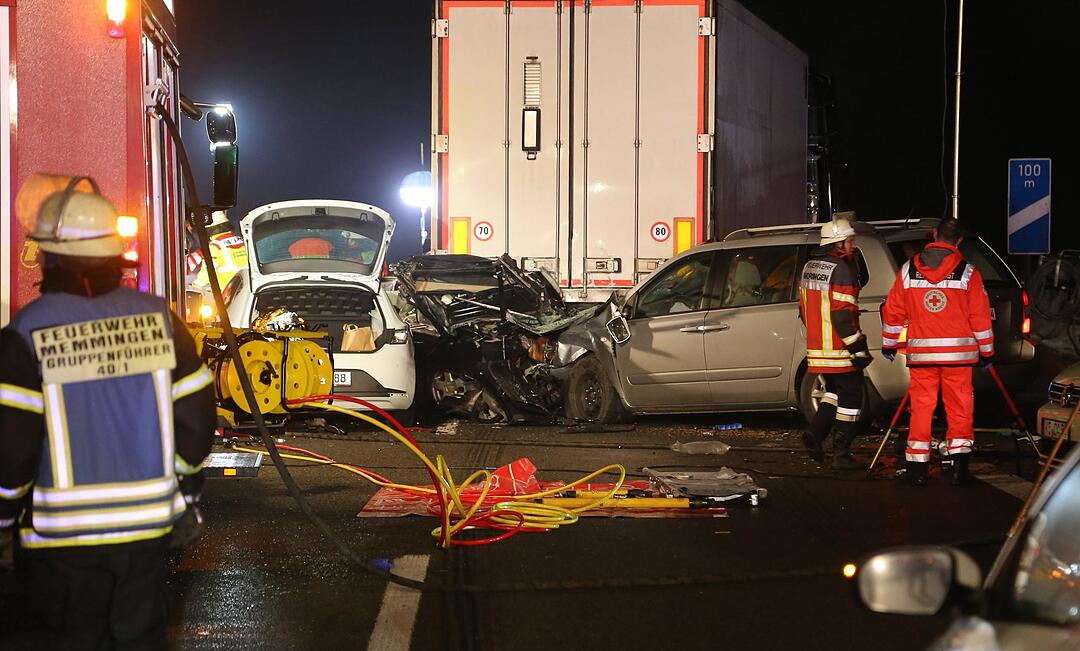 Nebel-Unfall auf A7