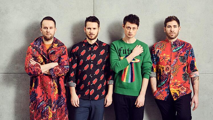 Revolverheld singen - nach 2015 - am Sonntag, 19. August, erneut auf dem Coburger Schlossplatz.dpa