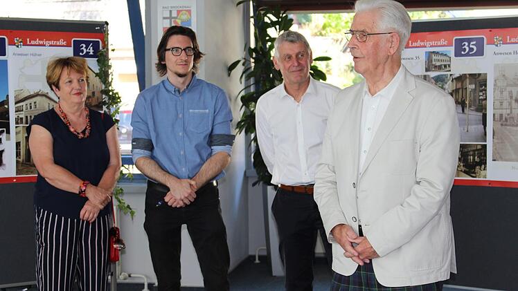 Eröffnung der Ausstellung "Ludwigstraße - früher und heute" am 29. Juni 2019 in Bad Brückenau Foto: Julia Raab