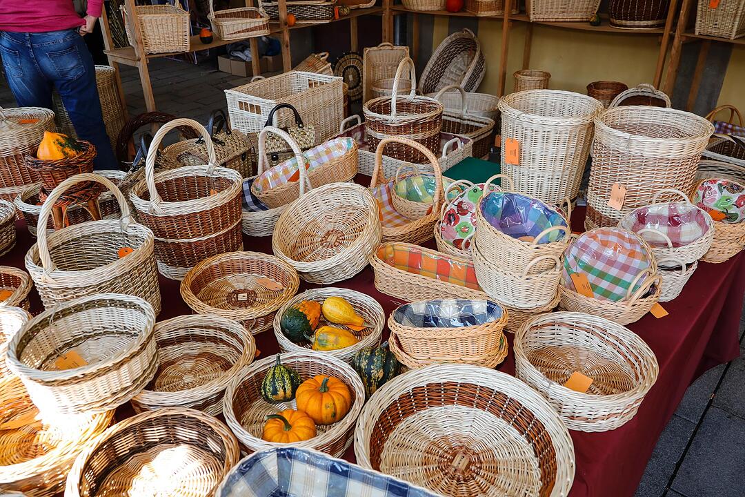 Korbmarkt in Lichtenfels am Samstag