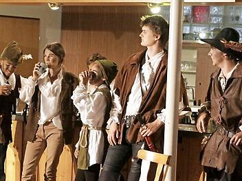 Die Spessarträuber im WirtshausFotos: Thomas Dill