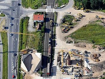 Das Luftbild unseres Fotografen Ronald Rinklef gibt einen guten Eindruck von der Situation.